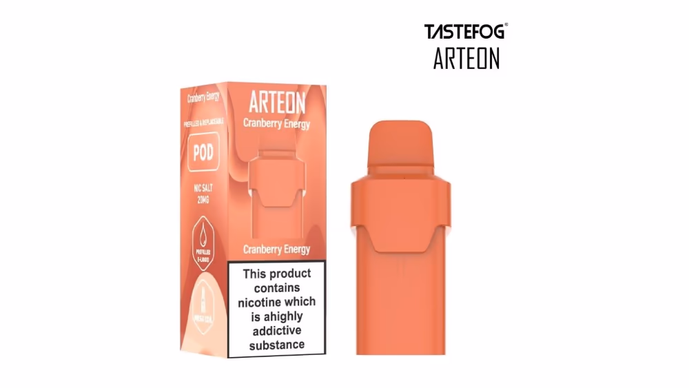ელ. სიგარეტი Tastefog-Arteon შტოში ენერგეტიკული